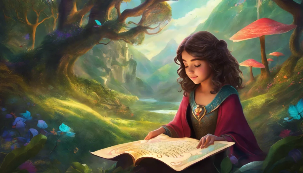 Lila’s Quest for the Magical Scroll