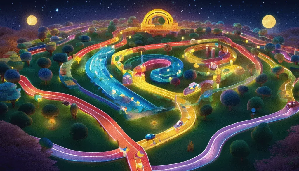 Moonlit Maze and Midnight Races
