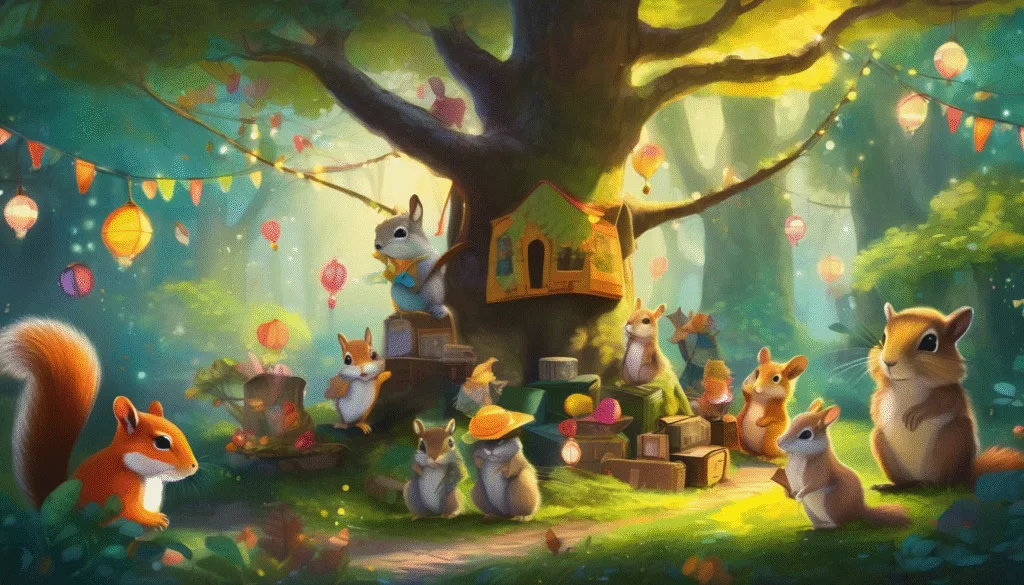 The Suitcase of Woodland Wonders