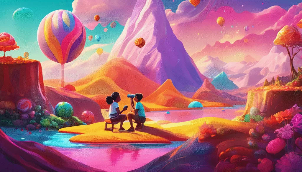 Telescope to the Candy Planets