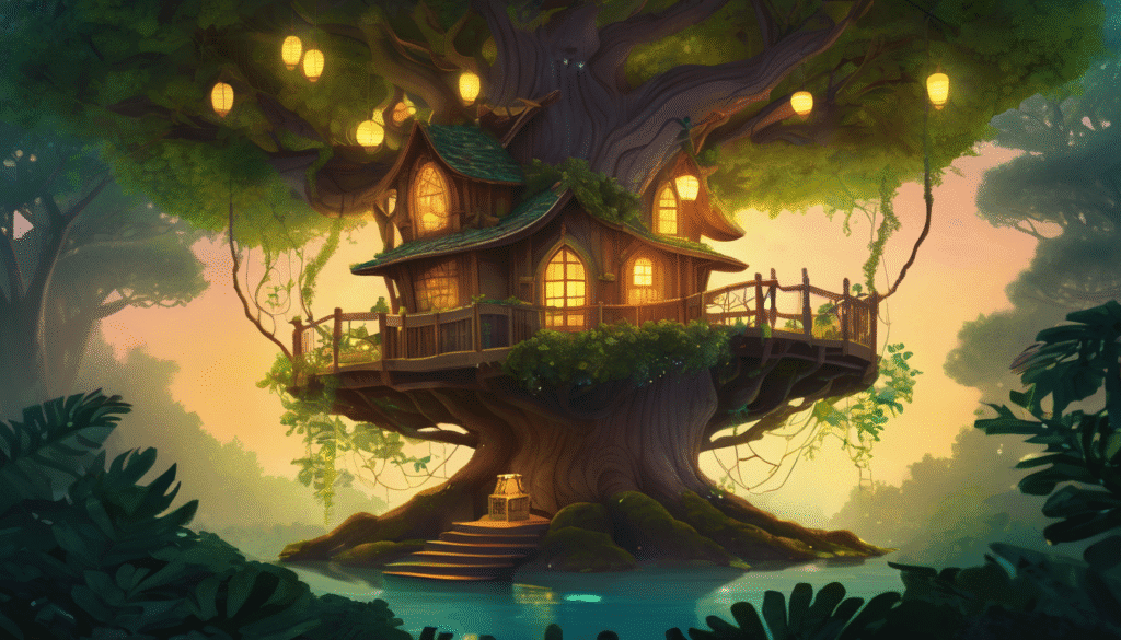 The Secret Handshake Treehouse