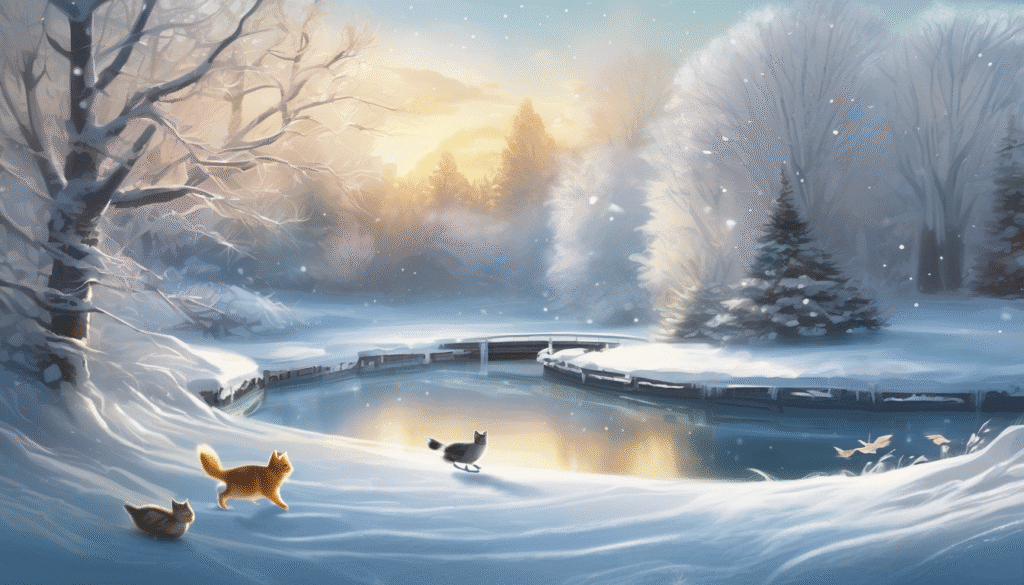 Willow and the Winter Pond