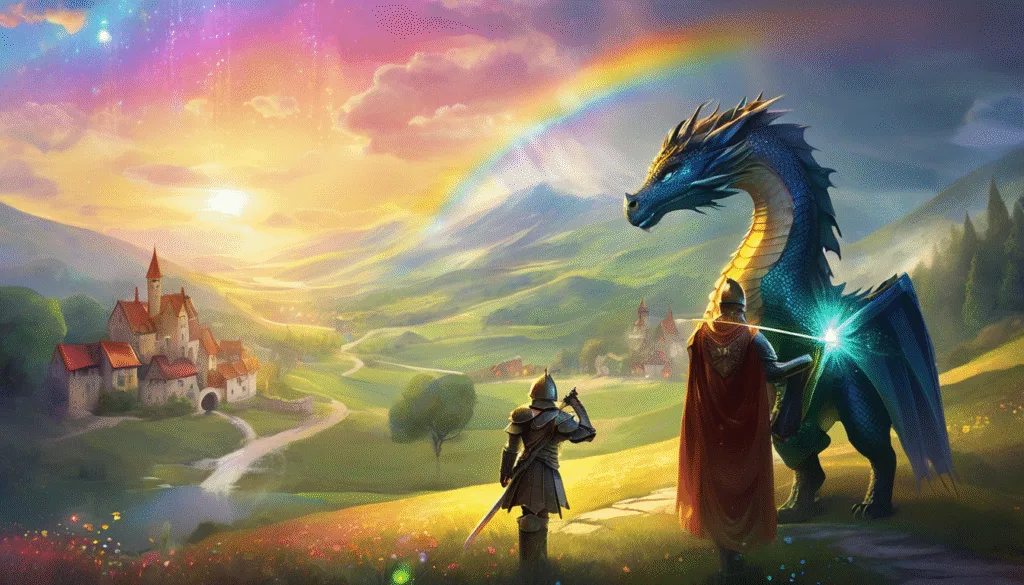 Ember and the Rainbow Stone