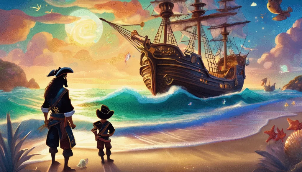 Captain Pip and the Rainbow Shell