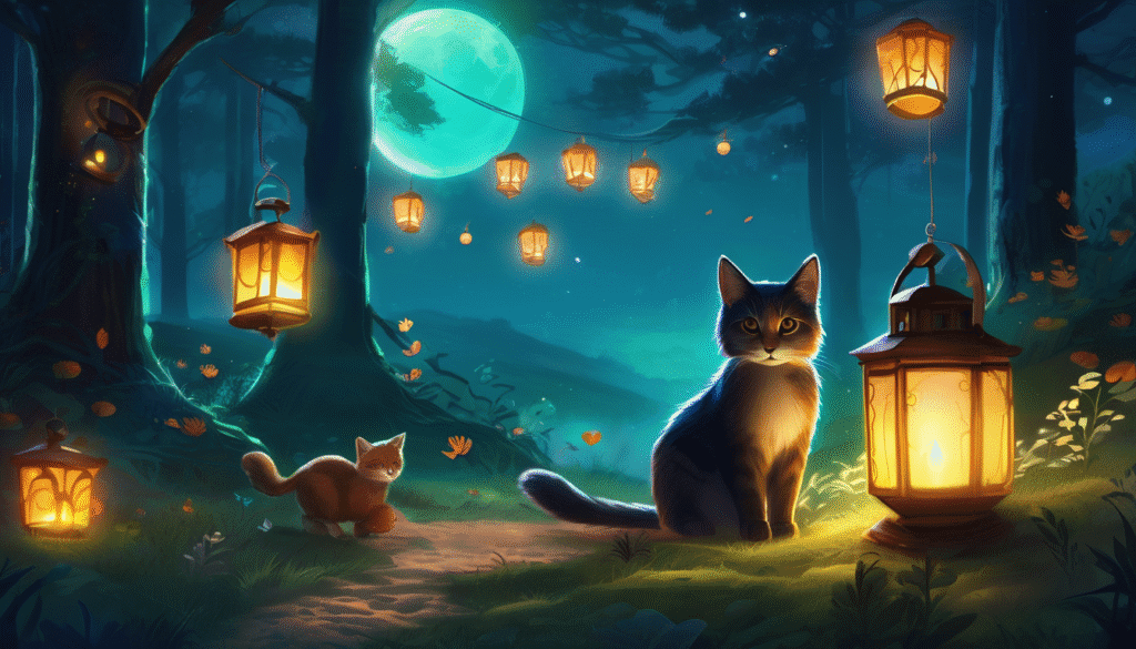 Clementine and the Glowing Pawprints