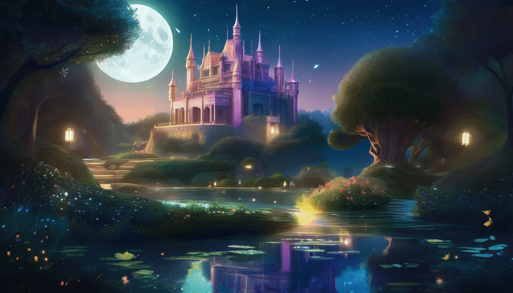 Wind Feather and Moonlit Whispers