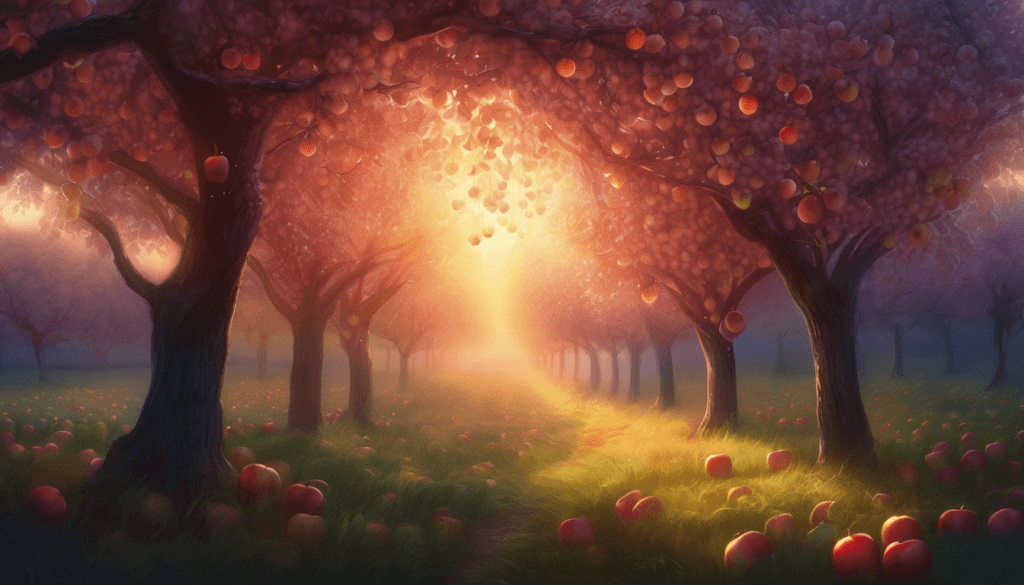 Autumn Library of Apples