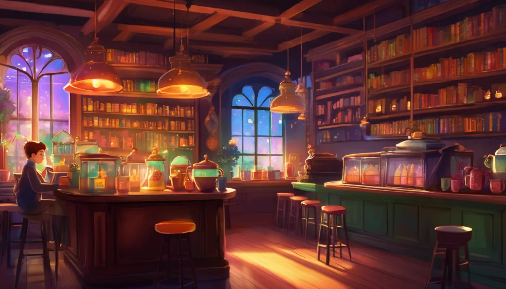 Cinnamon Lights at Dusk