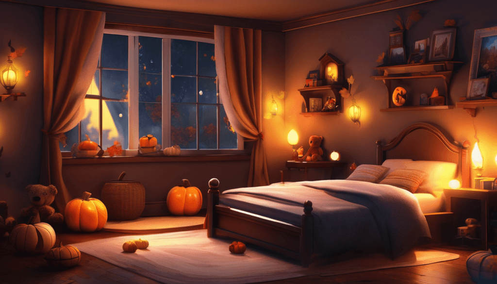 Lanterns in the Autumn Air