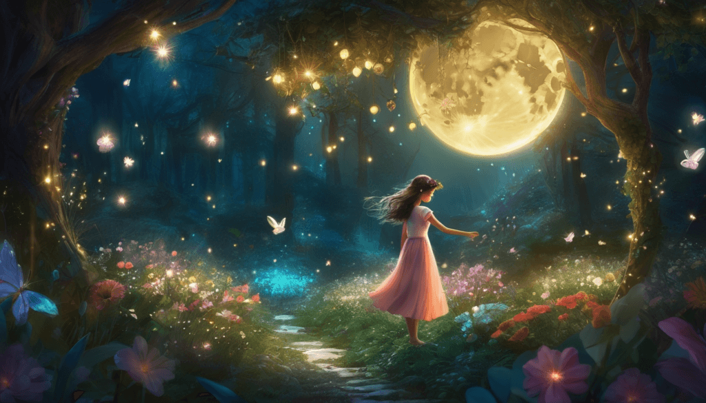 Moonlight at the Garden’s Edge