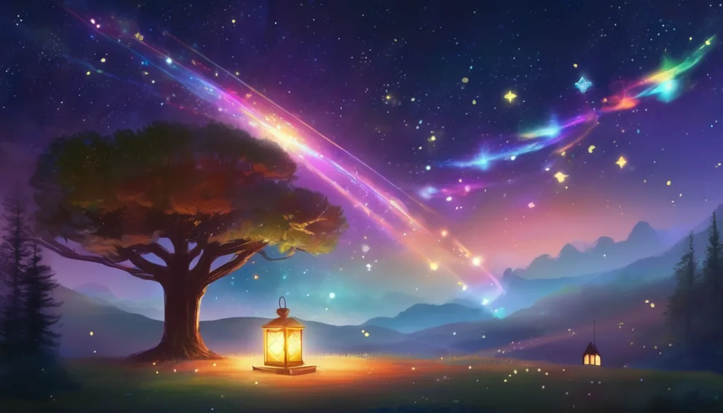 A Lantern Between Stars